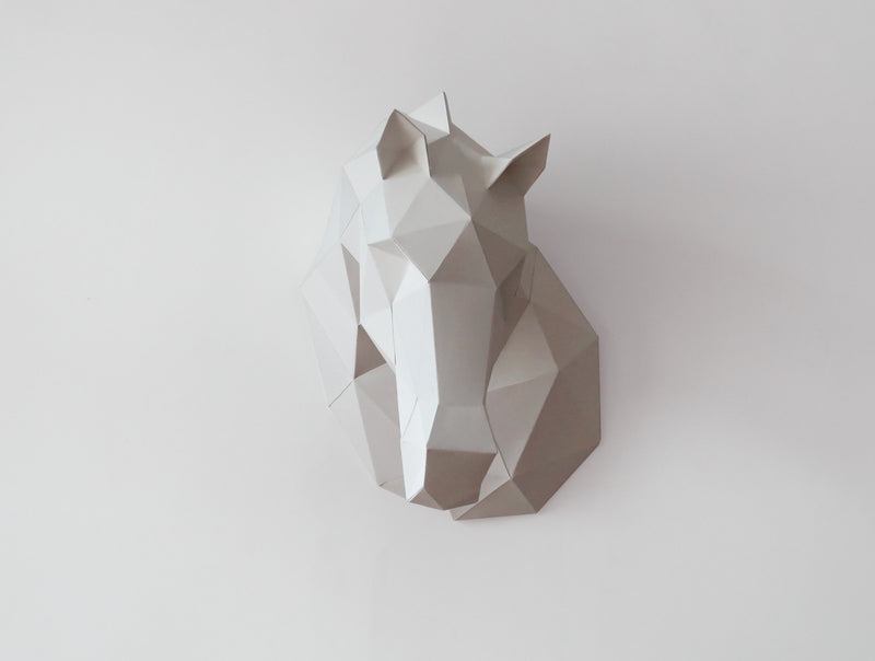 Horse Sculpture <br> DIY Paper Craft Template