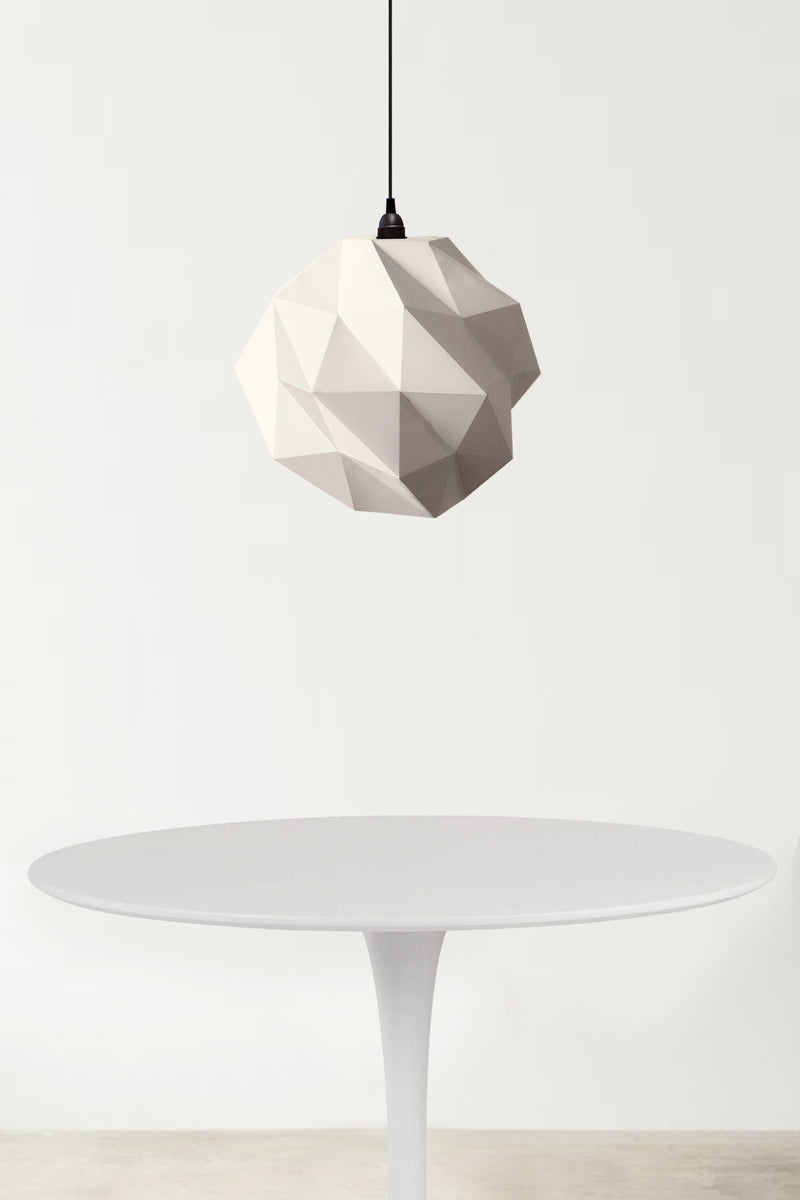 Origami Lampshade Kumo <br> DIY Paper Craft Template