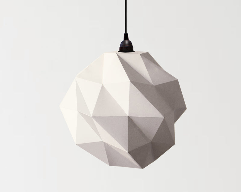 Origami Lampshade Kumo <br> DIY Paper Craft Template