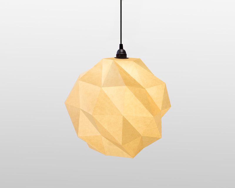 Origami Lampshade Kumo <br> DIY Paper Craft Template