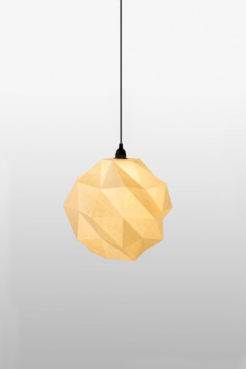 Origami Lampshade Kumo <br> DIY Paper Craft Template