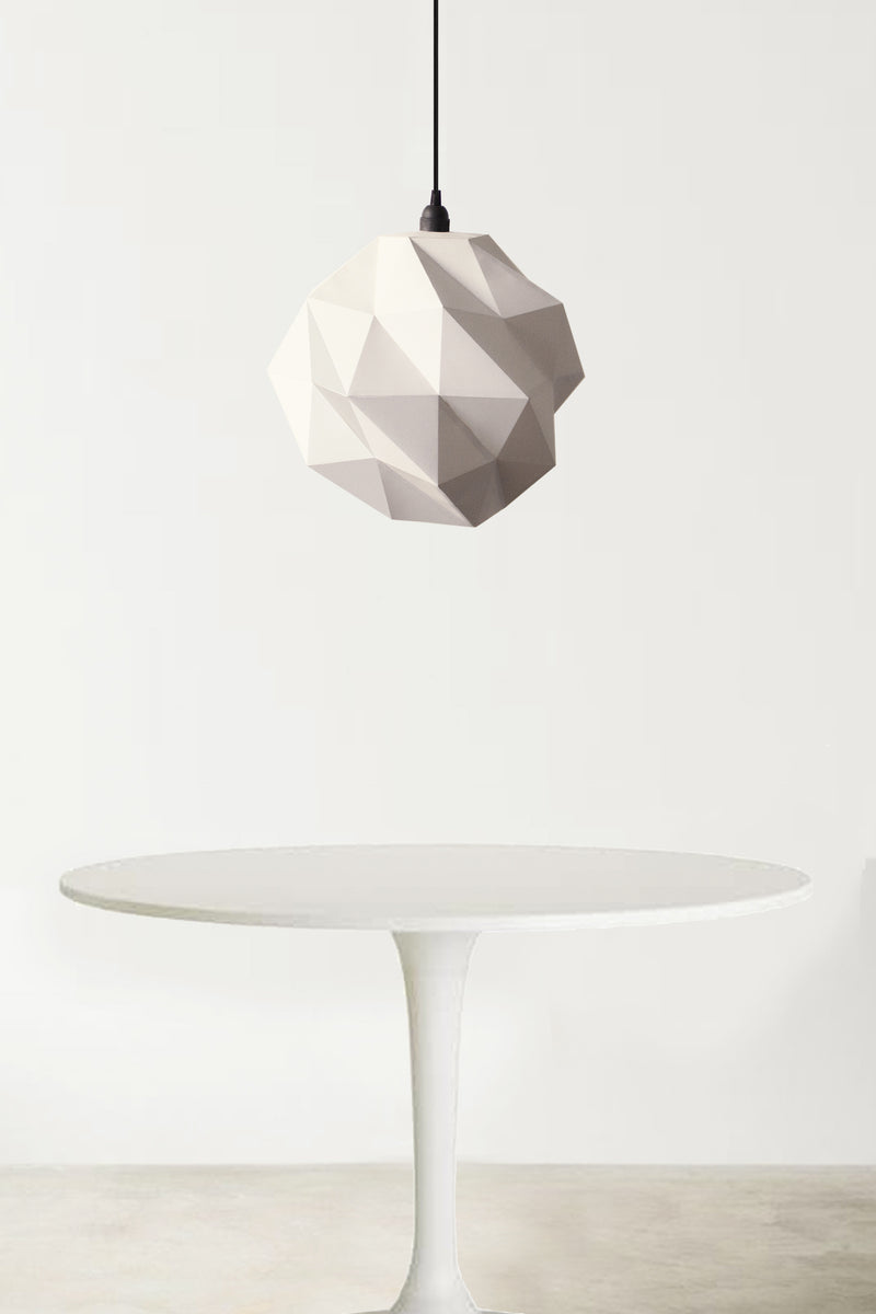 Origami Lampshade Kumo <br> DIY Paper Craft Template