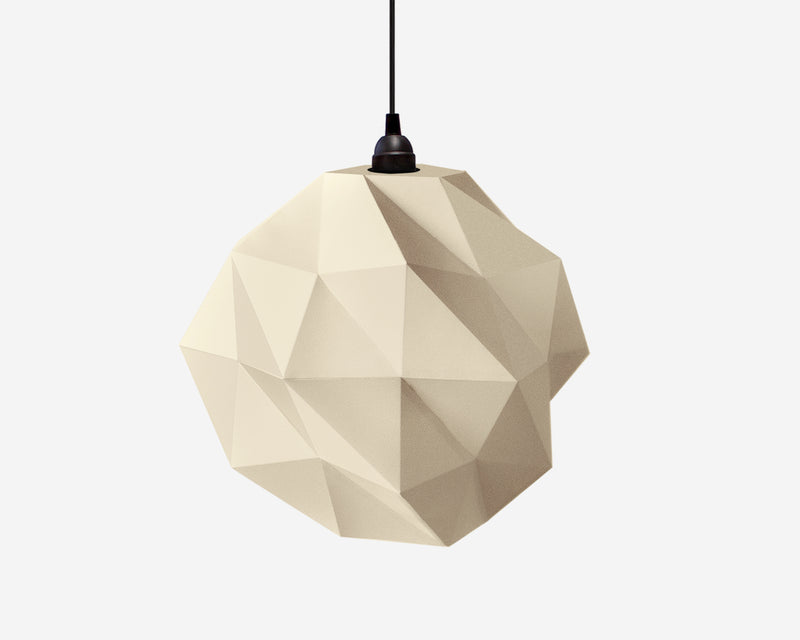 Origami Lampshade Kumo <br> DIY Paper Craft Template