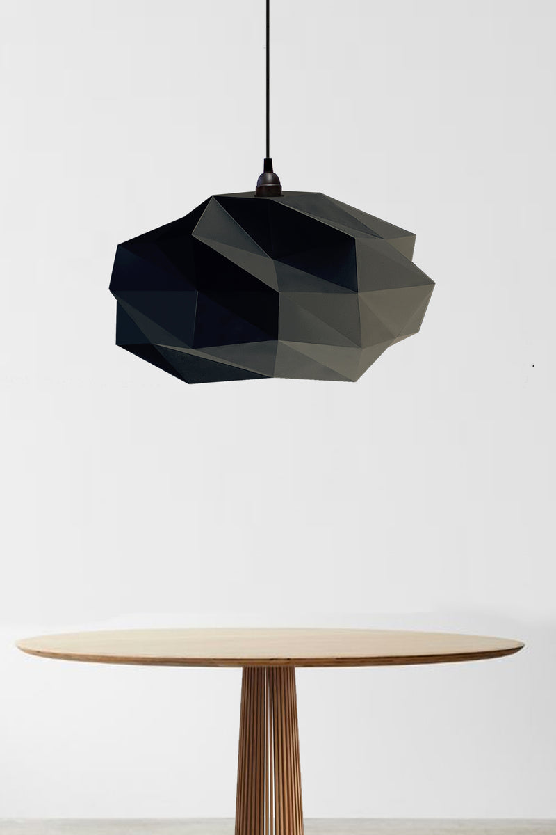 Origami Lampshade Kumo <br> DIY Paper Craft Template