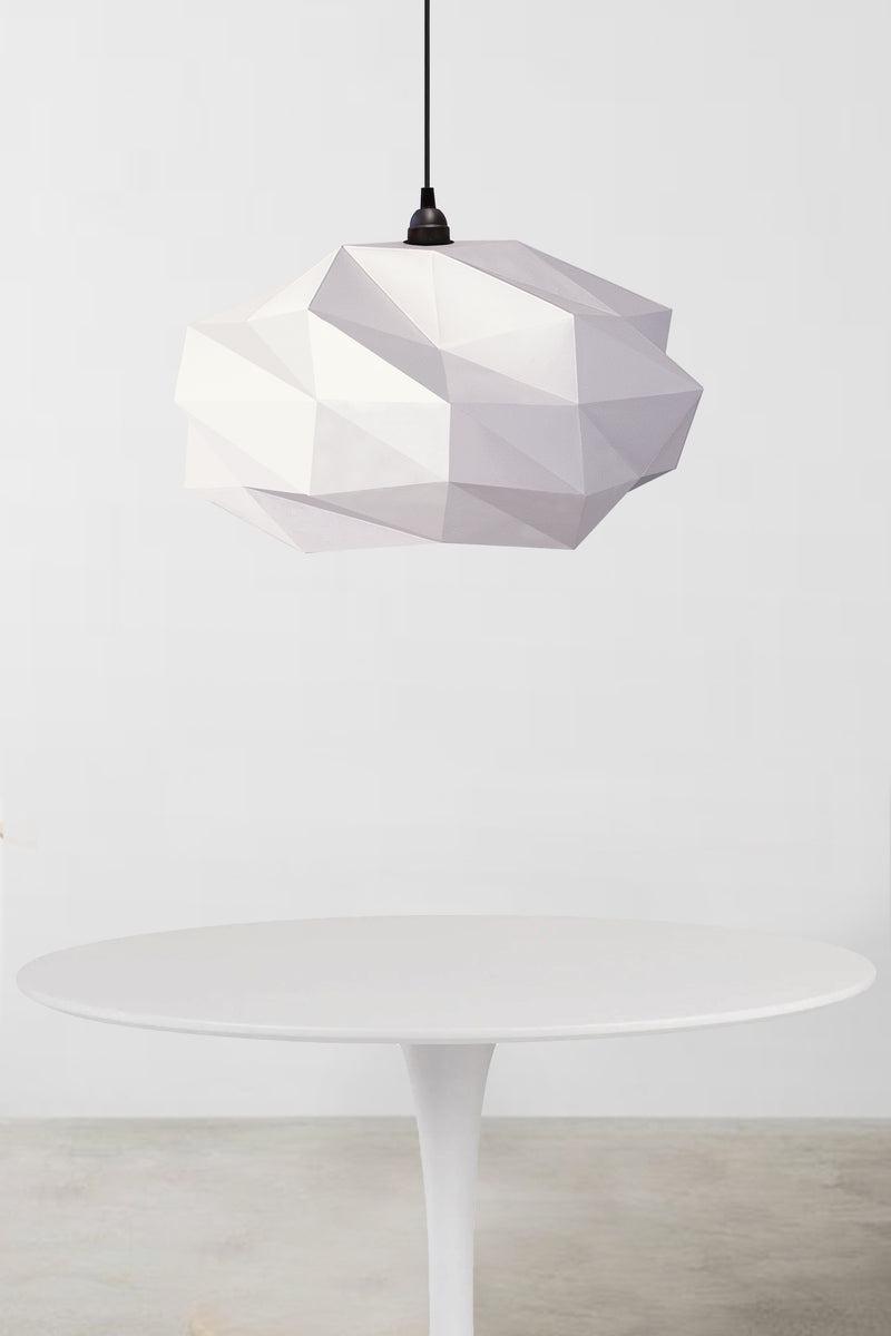 Origami Lampshade Kumo <br> DIY Paper Craft Template