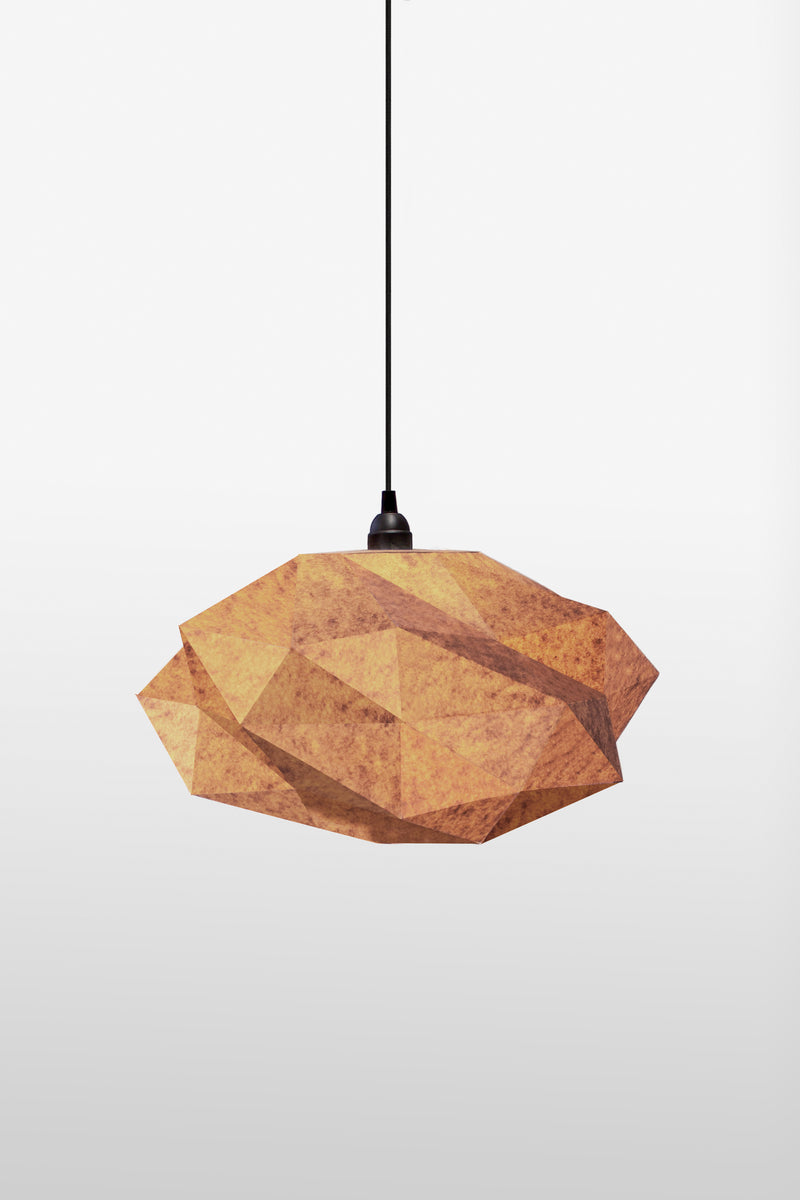 Origami Lampshade Kumo <br> DIY Paper Craft Template