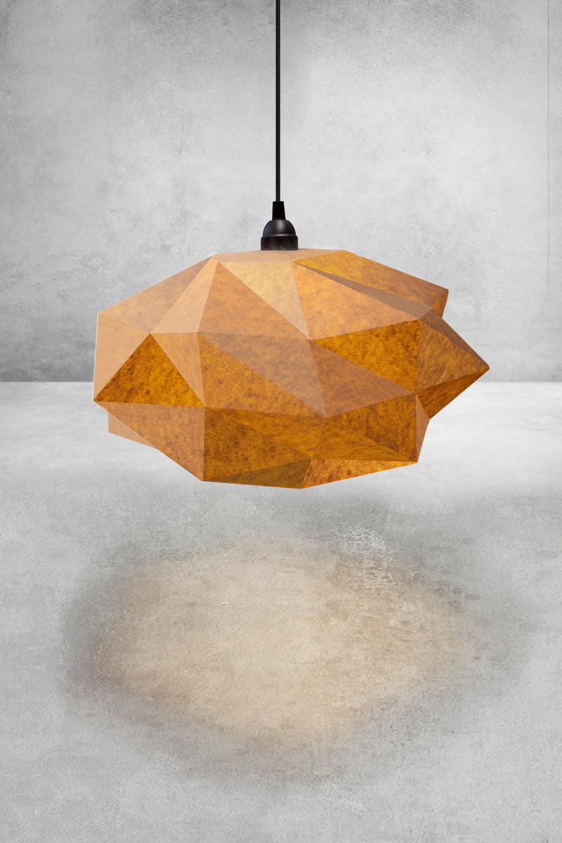 Origami Lampshade Kumo <br> DIY Paper Craft Template