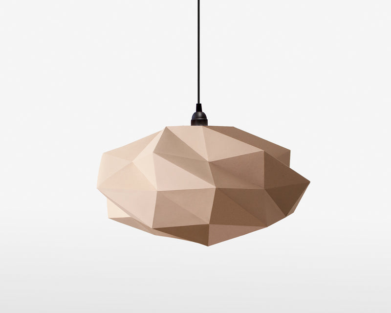 Origami Lampshade Kumo <br> DIY Paper Craft Template