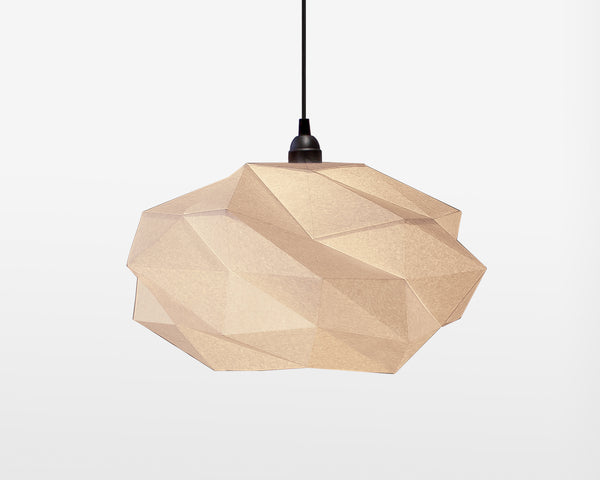 Origami Lampshade Kumo <br> DIY Paper Craft Template