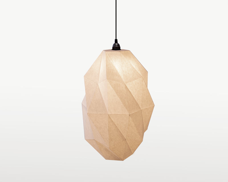 Origami Lampshade Kumo <br> DIY Paper Craft Template