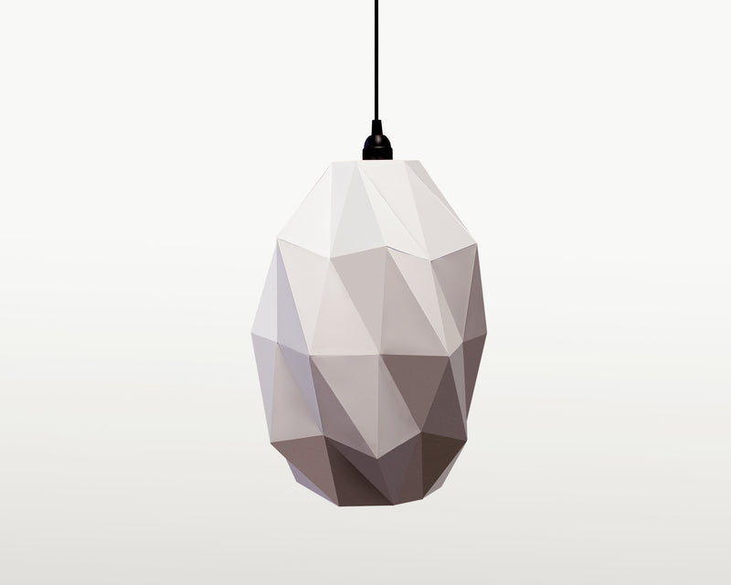 Origami Lampshade Kumo <br> DIY Paper Craft Template