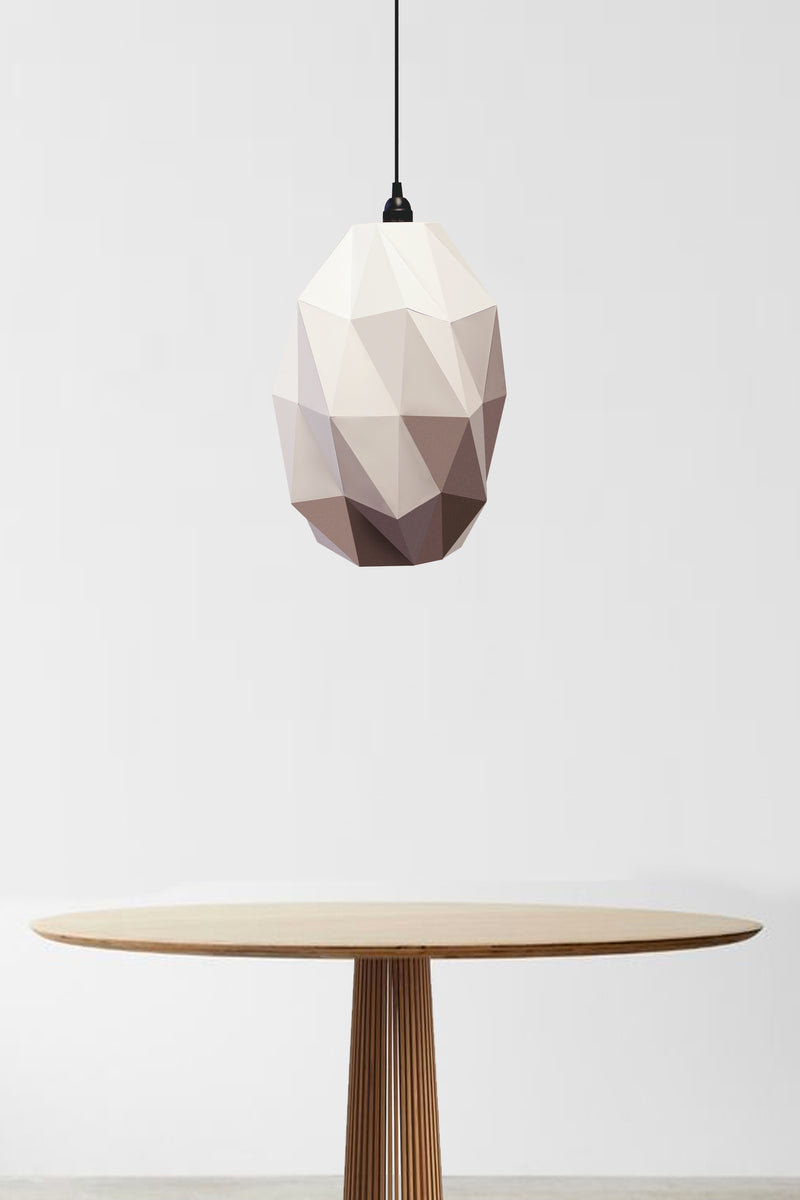 Origami Lampshade Kumo <br> DIY Paper Craft Template