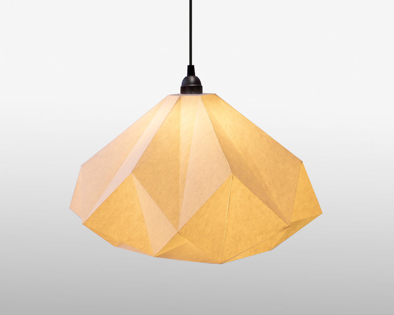 Origami Lampshade Kami <br> DIY Paper Craft Template