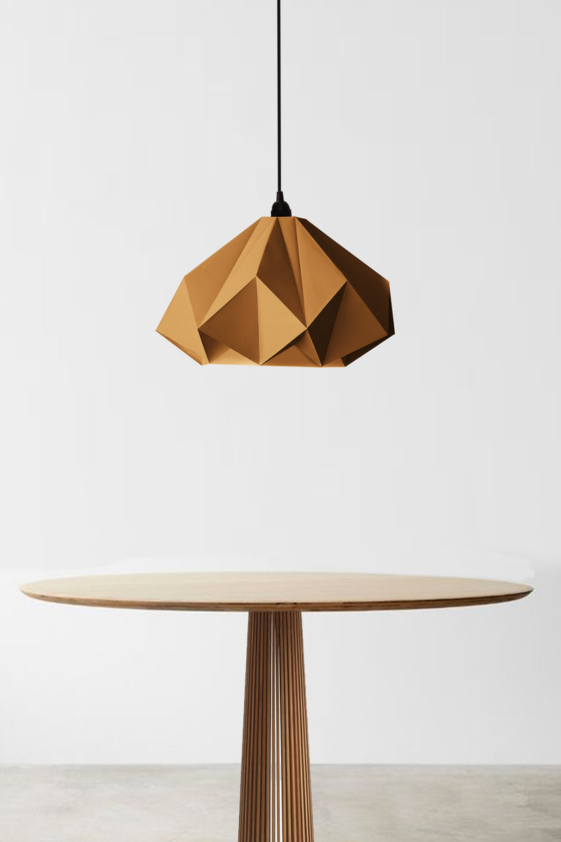 Origami Lampshade Kami <br> DIY Paper Craft Template