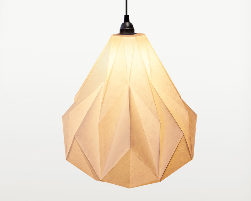 Origami Lampshade Kami <br> DIY Paper Craft Template