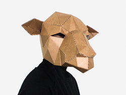 Camel Mask <br> DIY Paper Mask Template