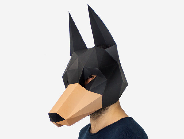 Dog Pack Team <br> DIY Paper Mask Templates