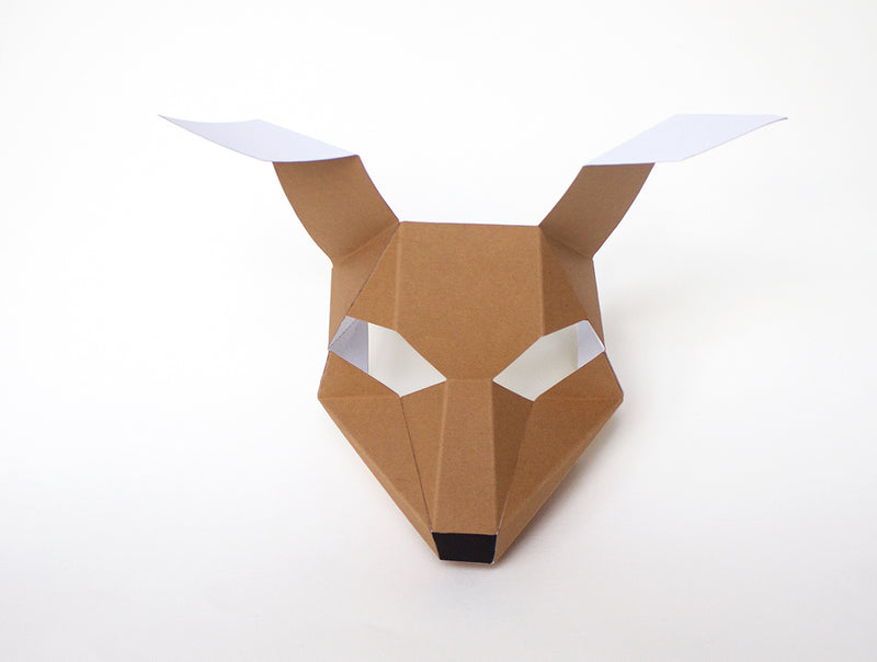 Kids Dog Mask <br> DIY Paper Mask Template