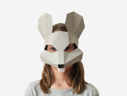 Kids Mouse Mask <br> DIY Paper Mask Template