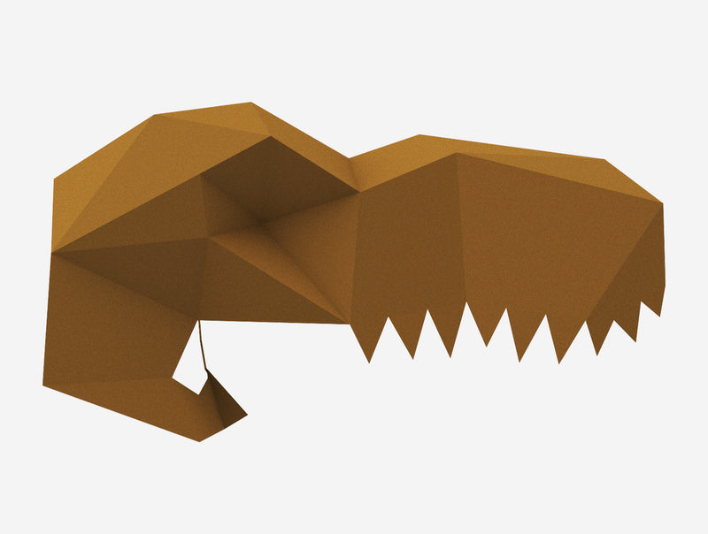 Kids Dinosaur Mask <br> DIY Paper Mask Template