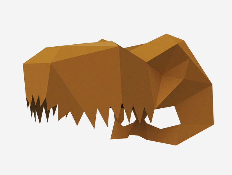 Kids Dinosaur Mask <br> DIY Paper Mask Template