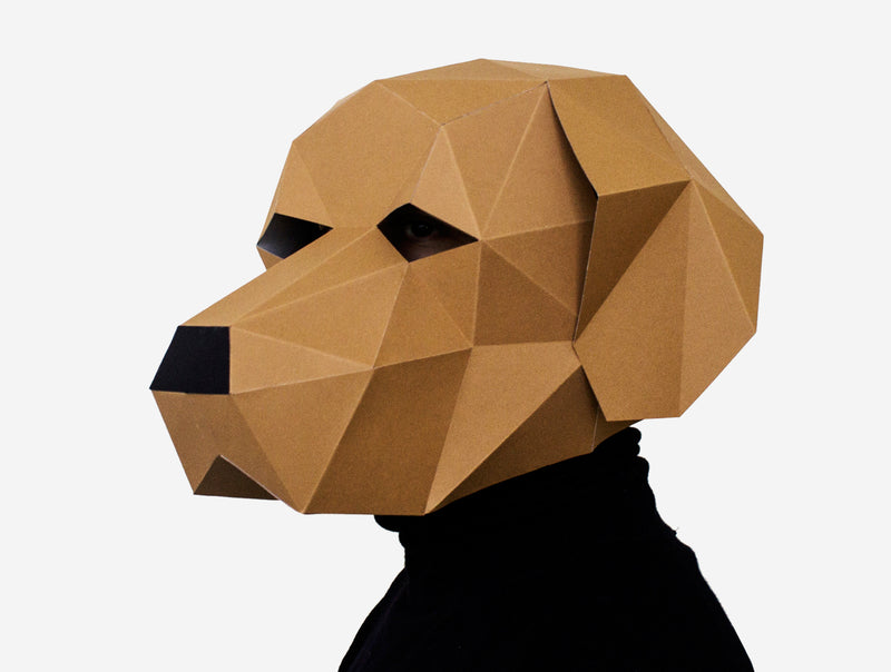 Dog Pack Team <br> DIY Paper Mask Templates