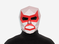 Luchador Mask <br> DIY Paper Mask Template