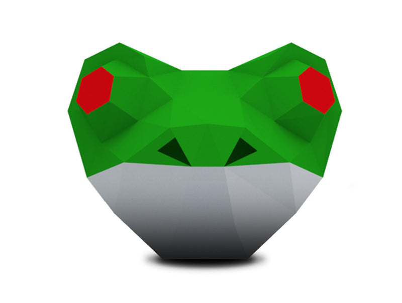 Salamander Mask <br> DIY Paper Mask Template