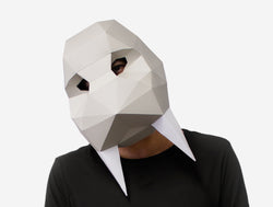 Walrus Mask <br> DIY Paper Mask Template